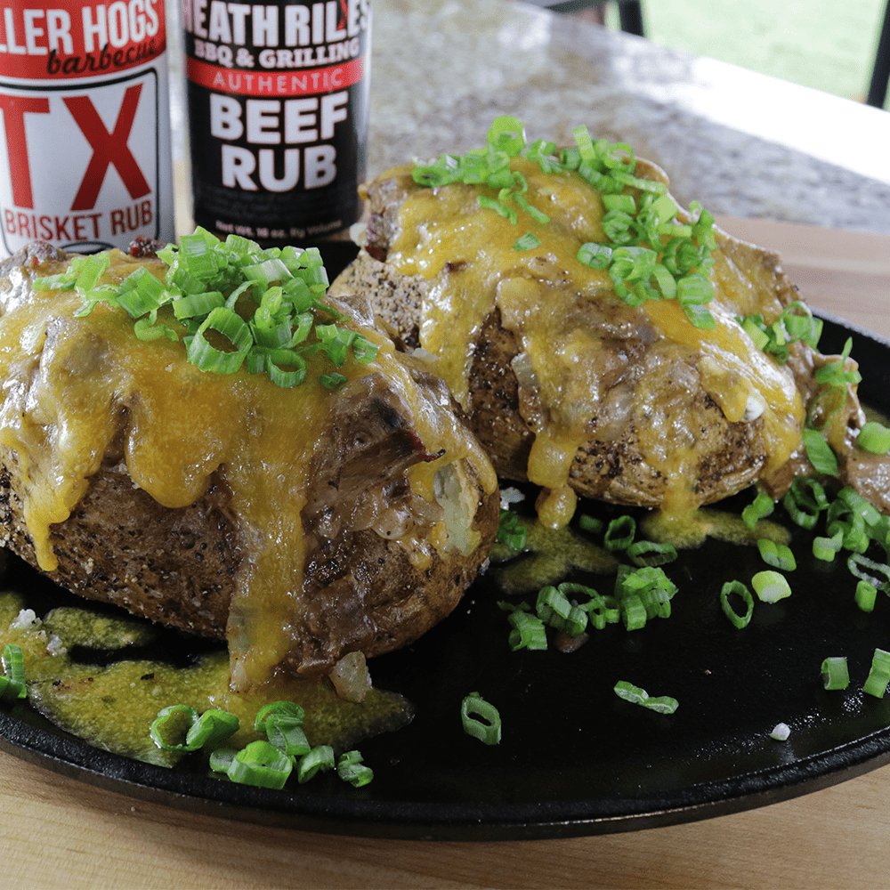 Brisket Potato Bombs on the Traeger Pellet Grill