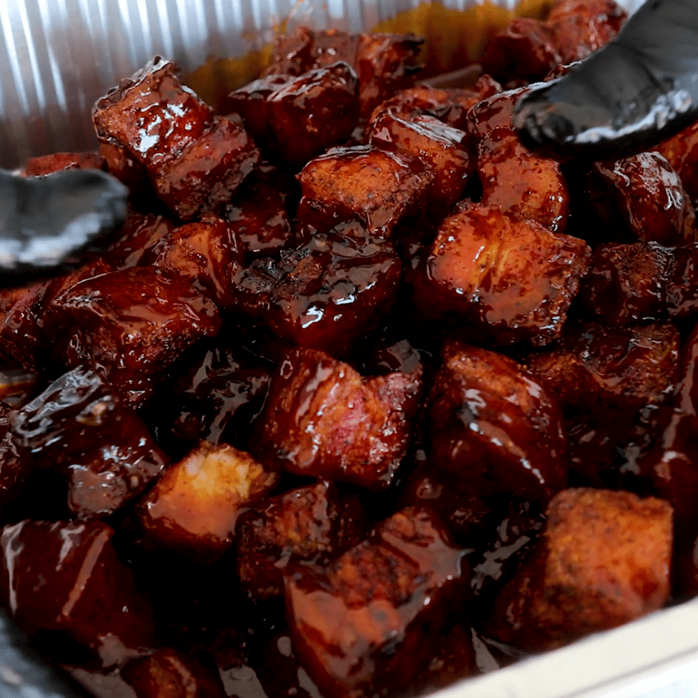 Pork Belly Burnt Ends Recipe on the Pellet Grill