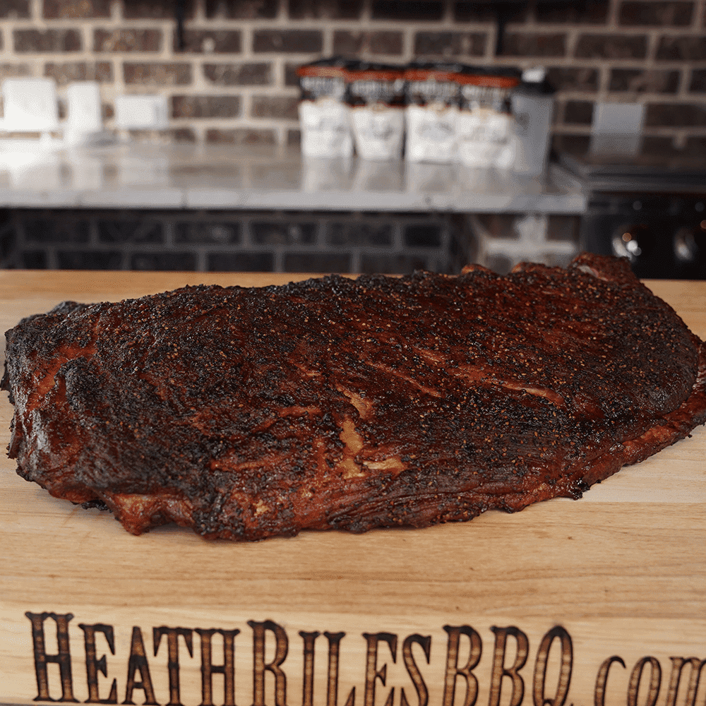 Texas Style Spare Ribs on the Outlaw Patio Smoker | Heath Riles BBQ