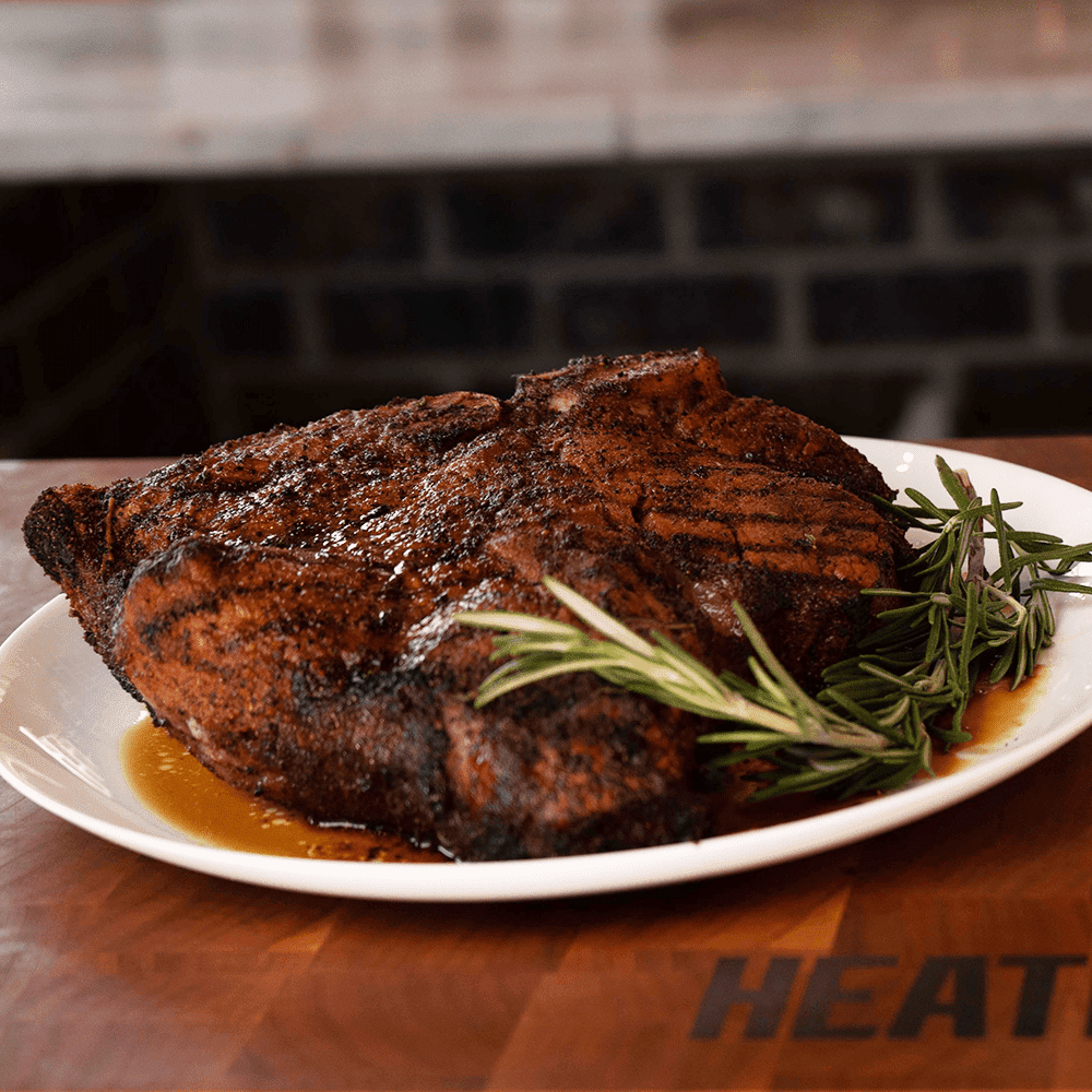 3lb Porterhouse Steak on the Weber Kettle Grill