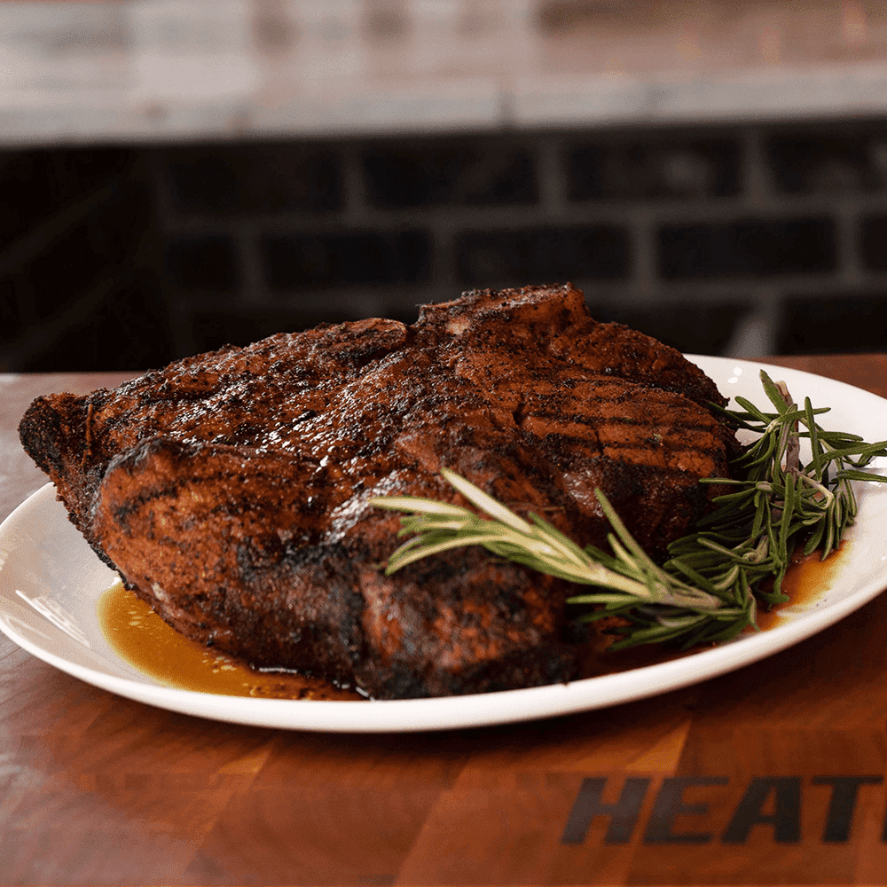 3lb Porterhouse Steak on the Weber Kettle Grill