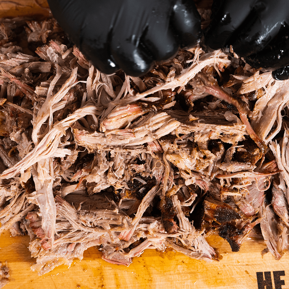 Hot & Fast Pulled Pork Recipe on the Gateway Drum