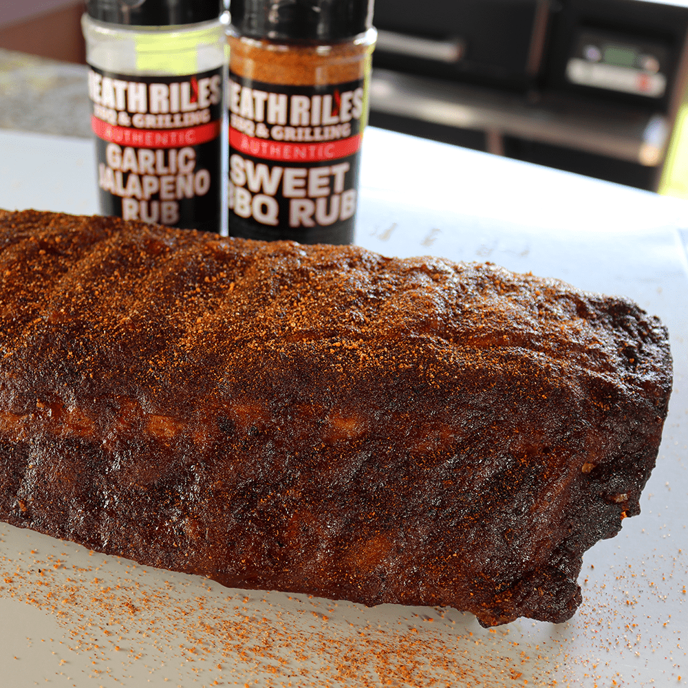 Memphis Style Dry Ribs Recipe on the Pellet Grill