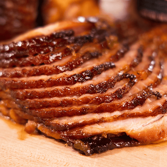 Double Pecan Smoked Cheshire Spiral Cut Ham Recipe on the Pellet Grill
