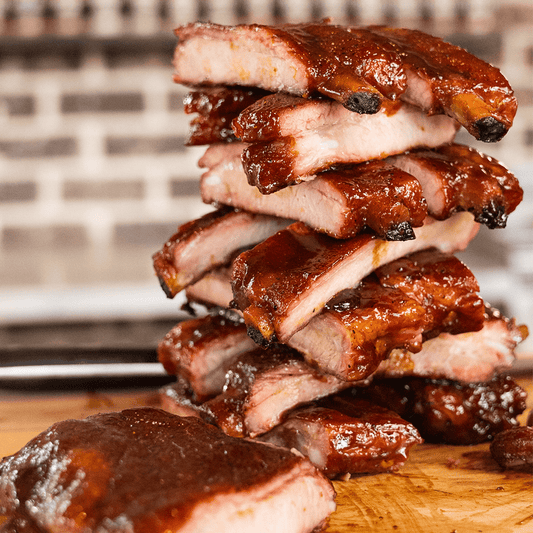 Cherry Dr. Pepper Ribs Recipe on the Pellet Grill