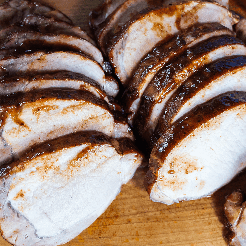 Chipotle Peach Pork Loin Recipe on the Pellet Grill