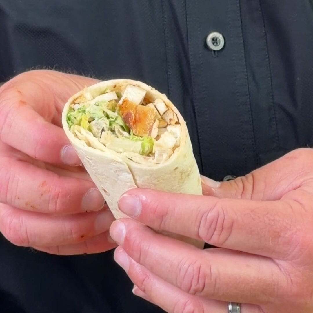 Grilled Chicken Caesar Wraps