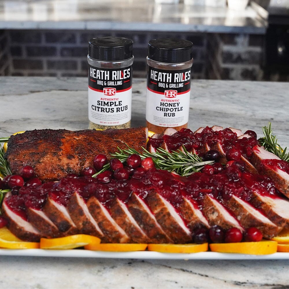 Holiday Pork Tenderloin on the Outlaw Smoker