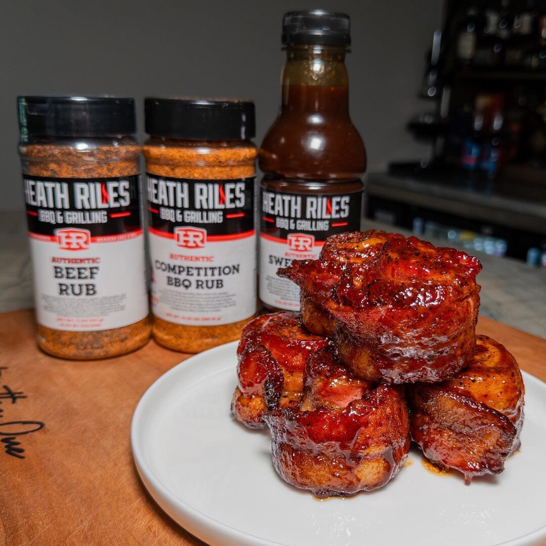 BBQ Bacon Burger Pinwheels | Heath Riles BBQ