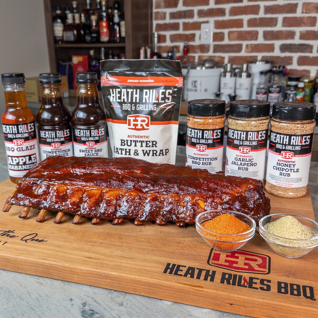 World Championship Baby Back Ribs on the Outlaw Pit