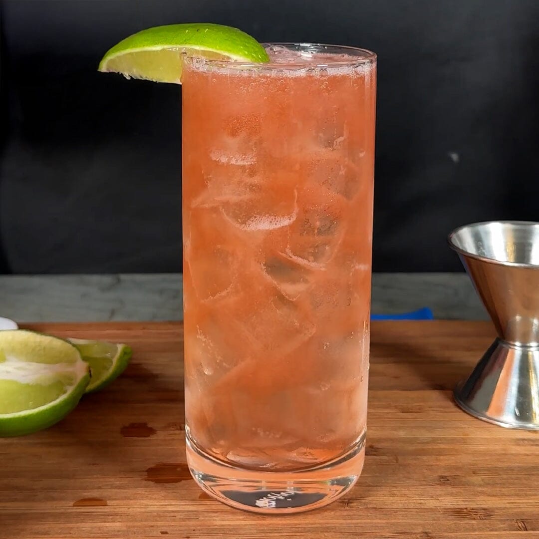 Gin and Juice with a Sweet-Heat Twist