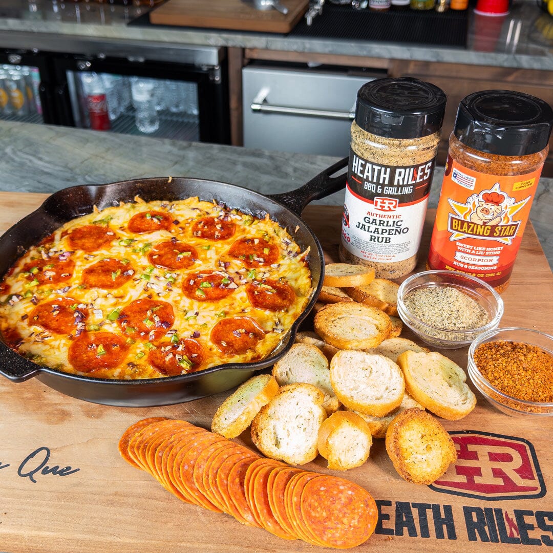 Smoked Pizza Dip on the Recteq Flagship