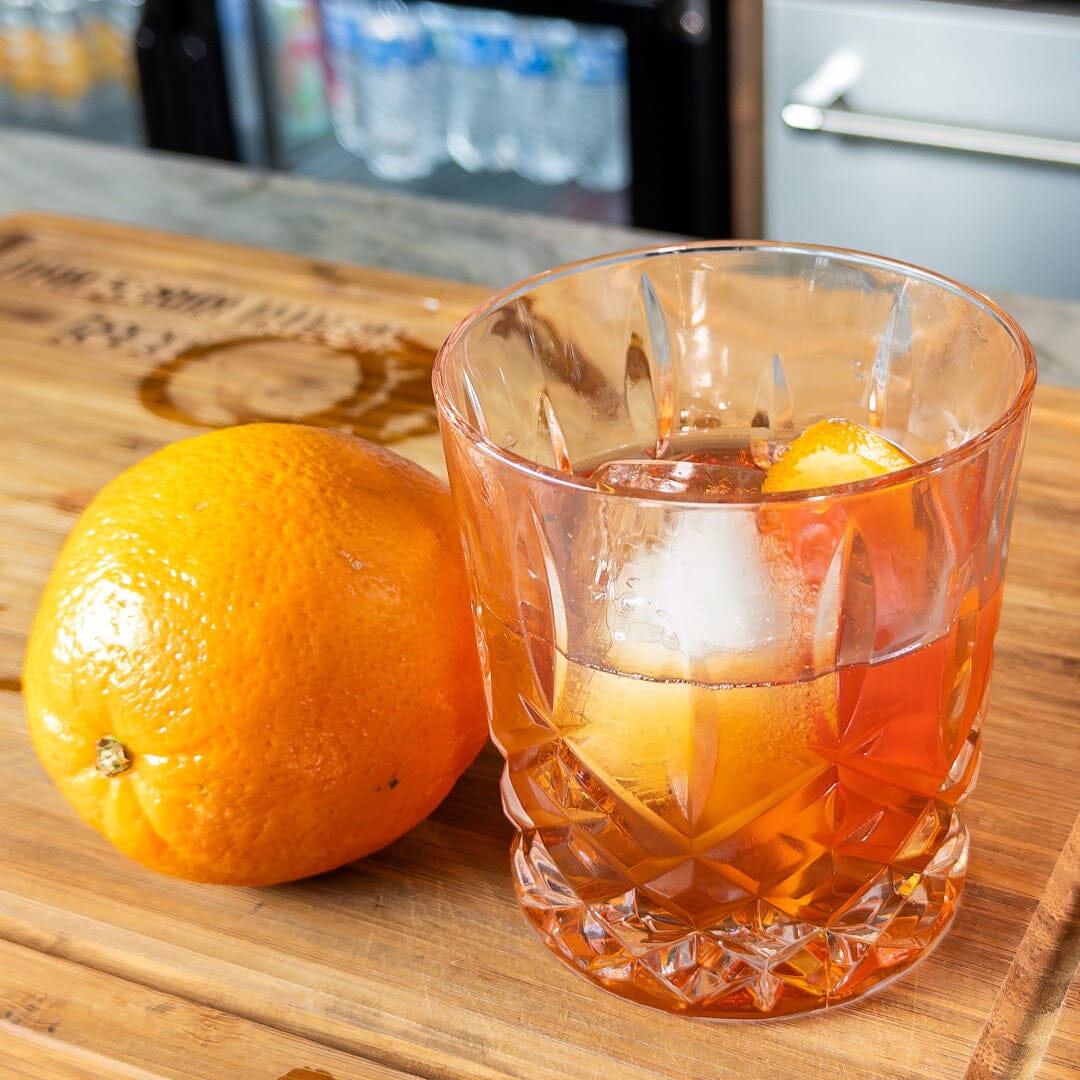 Cranberry Orange Old Fashioned