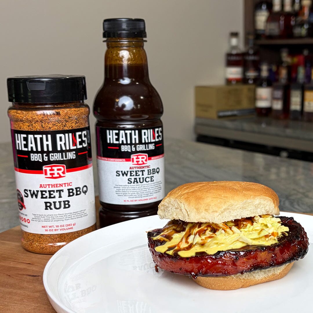 BBQ Bologna Sandwich with Tangy Mustard Slaw