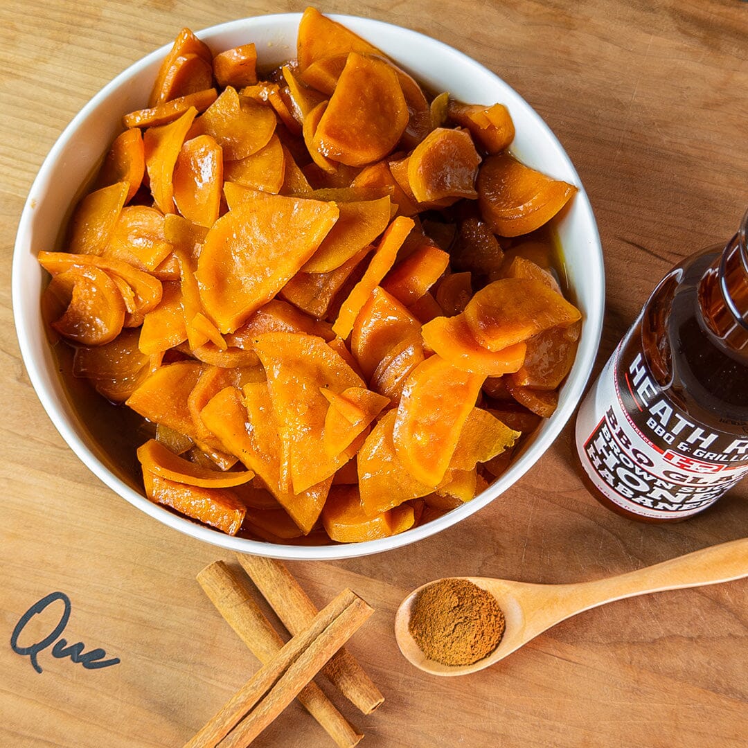 Brown Sugar Honey Glazed Sweet Potatoes