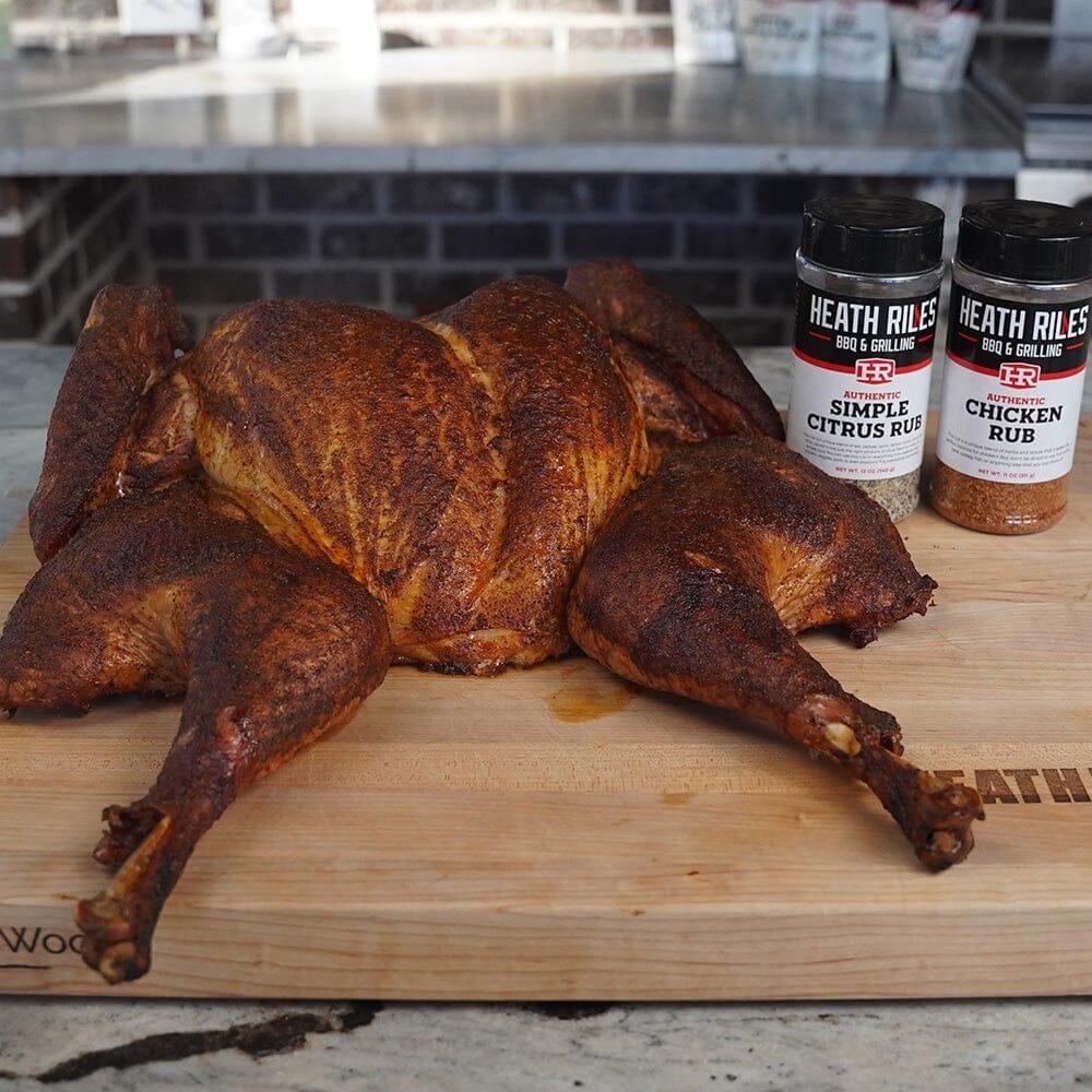 Spatchcock Turkey on the Traeger – Heath Riles BBQ