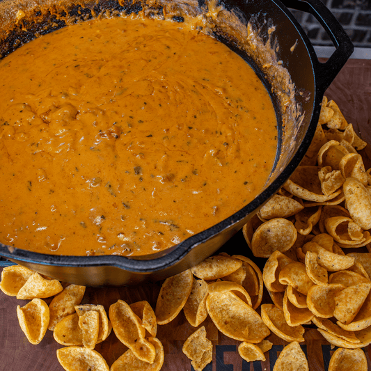 Smoked Chorizo Queso on the Traeger Timberline XL