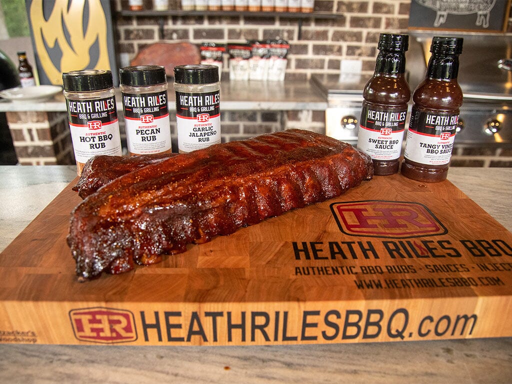 "Heath Style" Ribs on the Outlaw Patio Smoker | Heath Riles BBQ