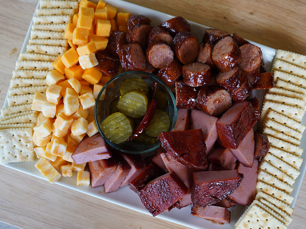 BBQ Charcuterie Board on the Traeger Ironwood 885