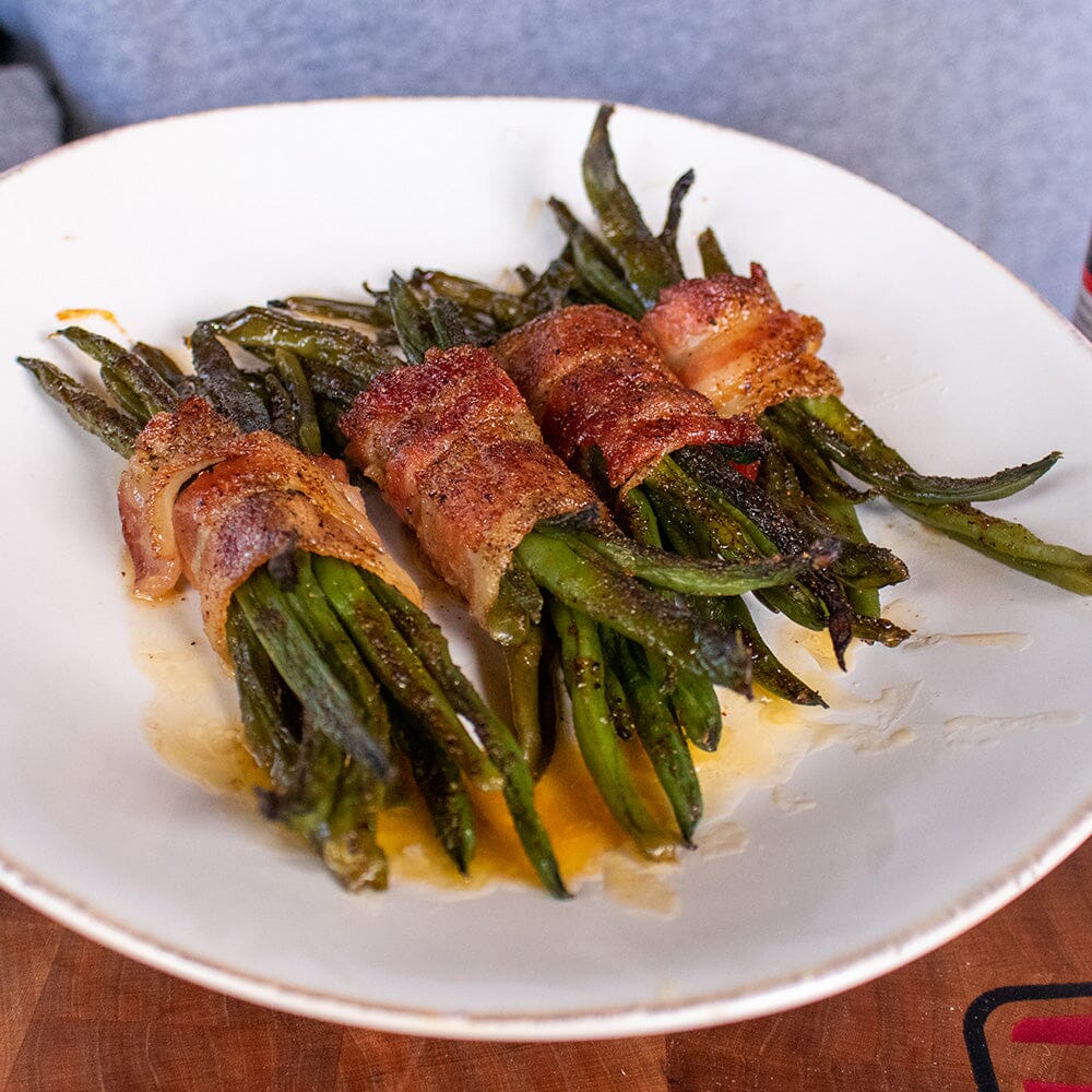 Bacon-Wrapped Green Beans on the Traeger Timberline 1300