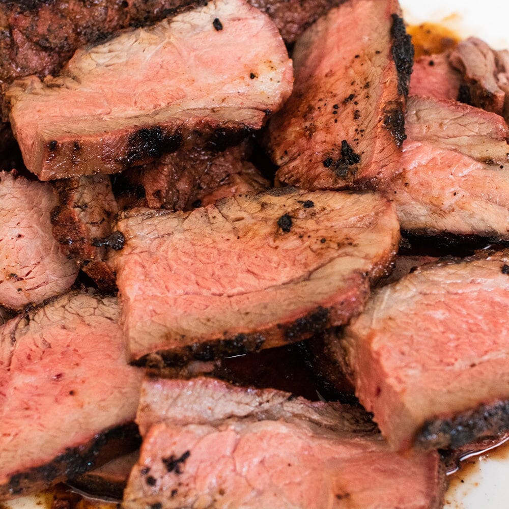 Wagyu Reverse-Seared Tri Tip Recipe on the Golden's Cast Iron Cooker