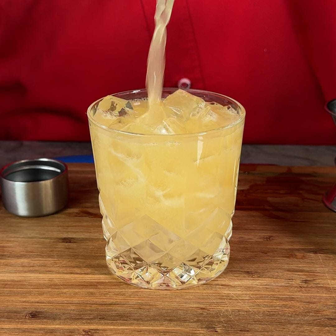 Apple Whiskey Sour