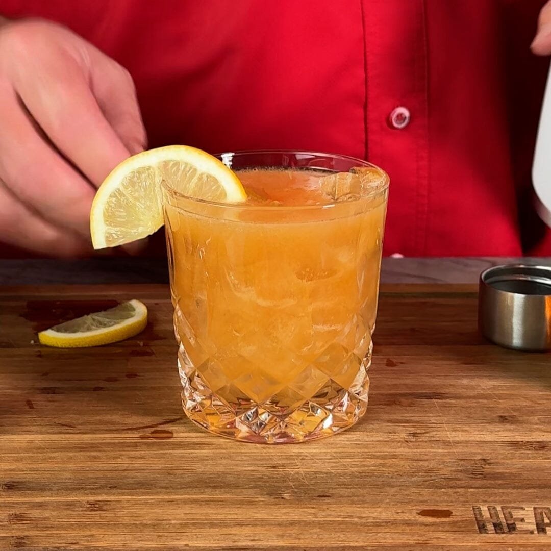 Brown Sugar Whiskey Sour