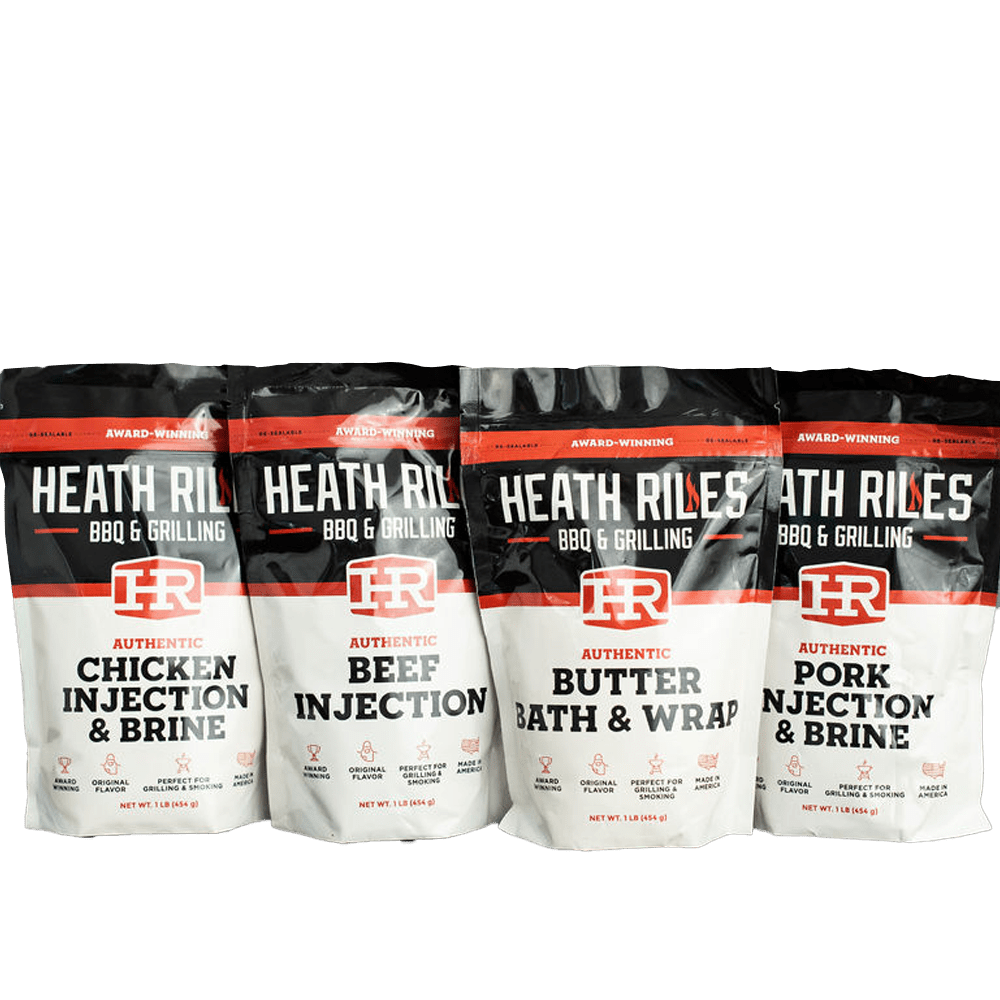 Award Winning BBQ Marinades & Injections | Heath Riles BBQ