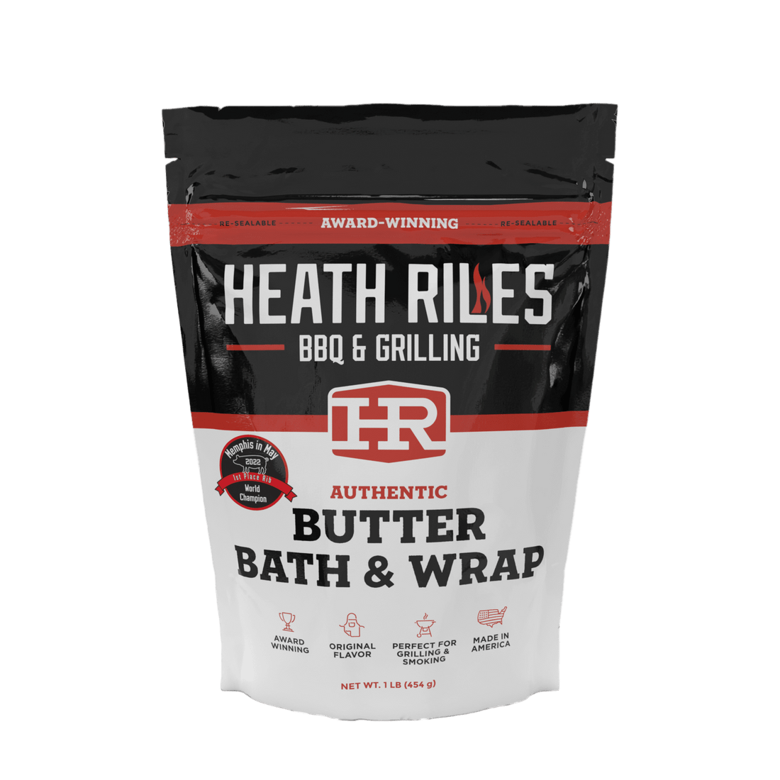 Heath Riles BBQ Butter Bath and Wrap, 12 oz.