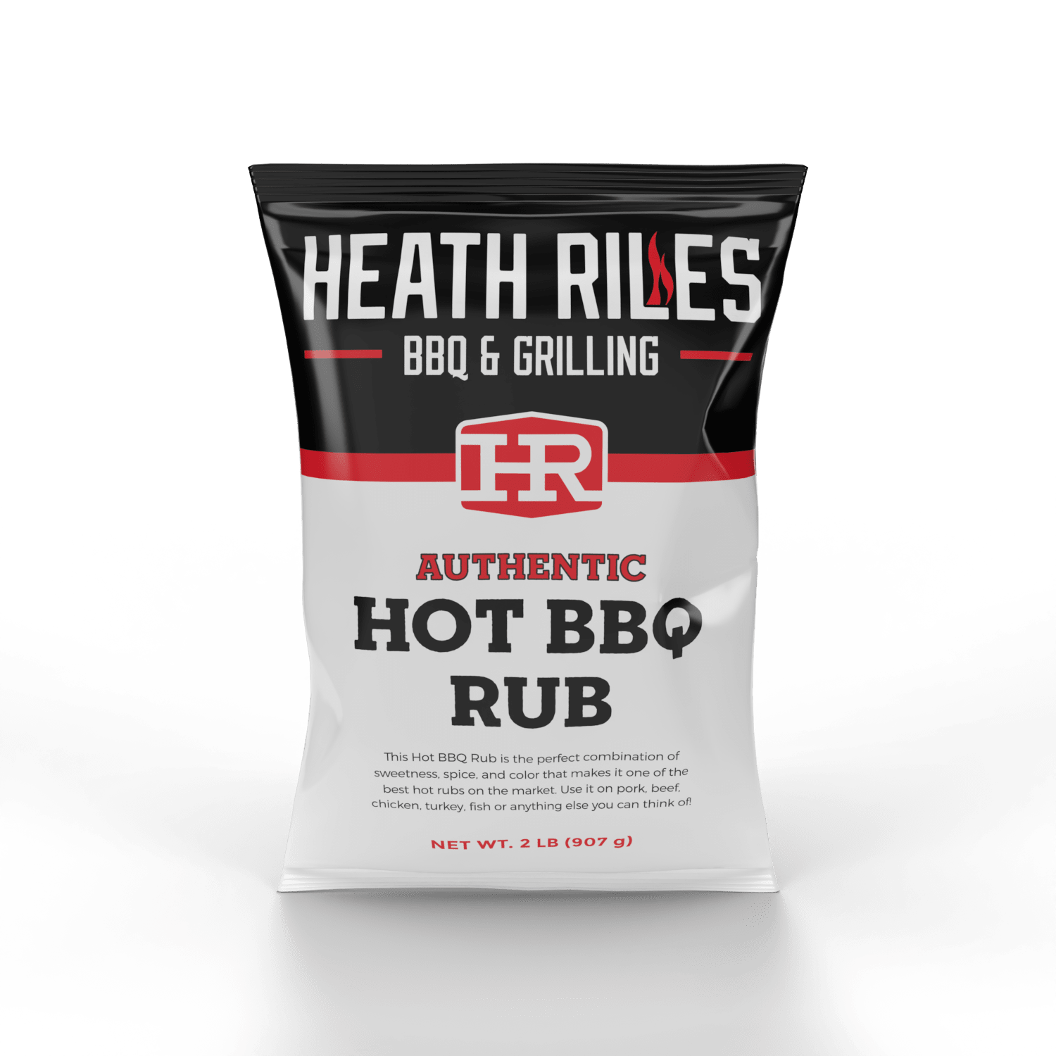 Hot BBQ Rub Bulk Bag, 2 lb.