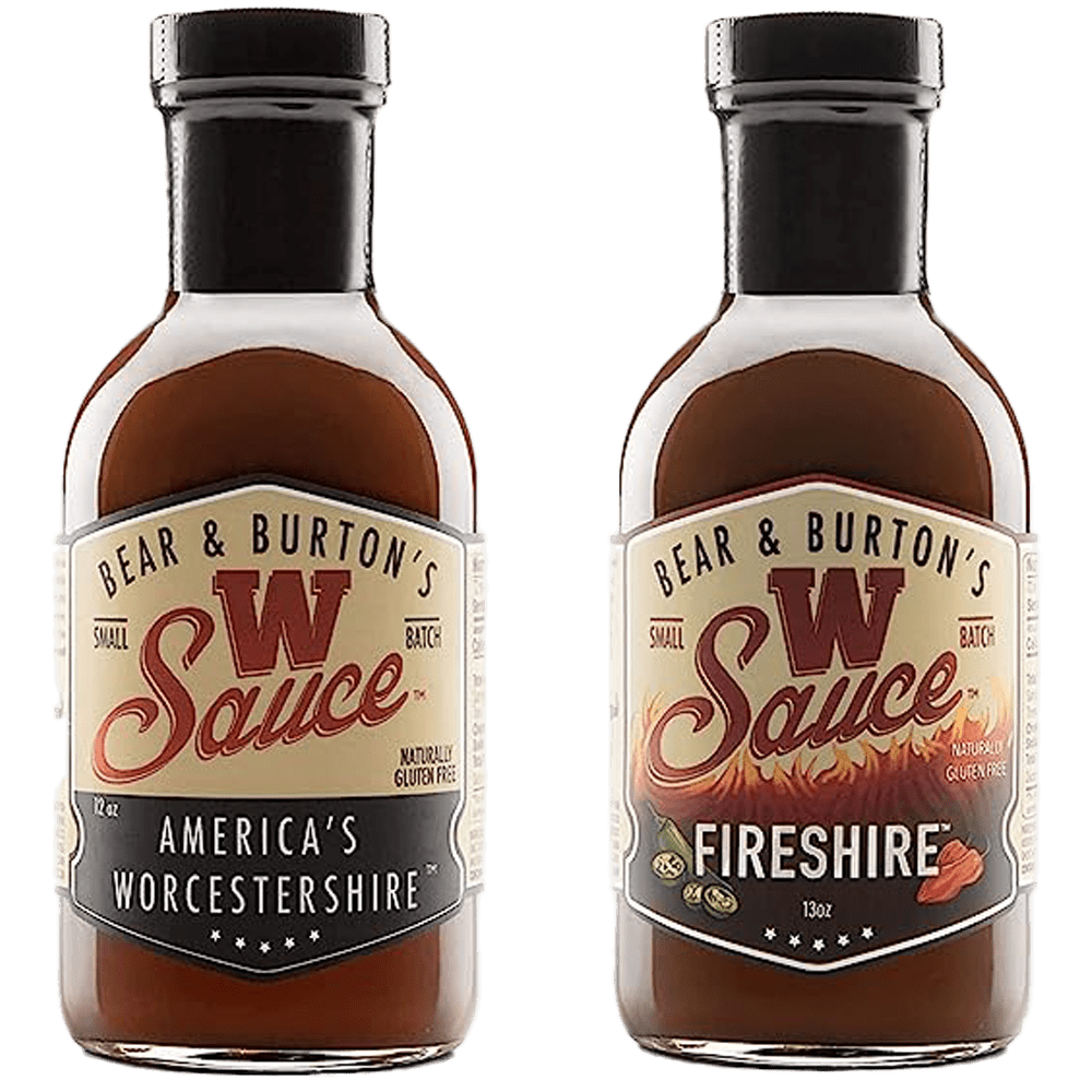 Bear & Burton's Sampler Pack - W Sauce & Fireshire - Front