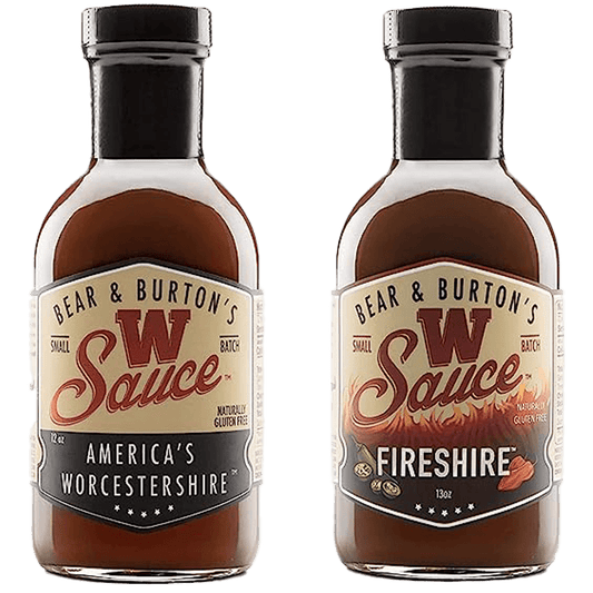 Bear & Burton's Sampler Pack - W Sauce & Fireshire - Front