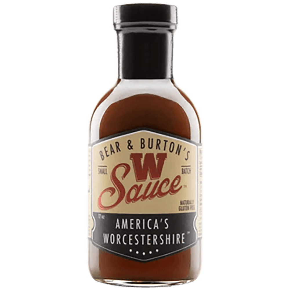Bear & Burton's W Sauce - America's Worcestershire - Front