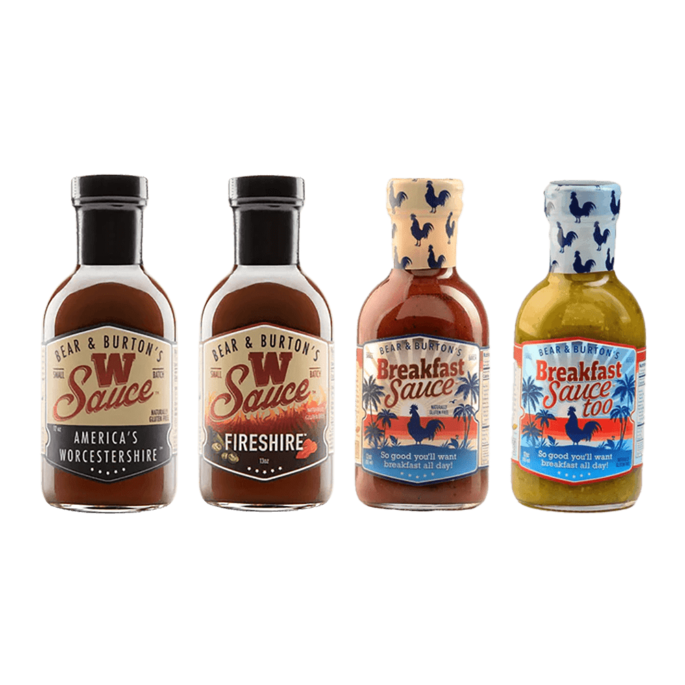 Bear & Burton's Variety Pack Friends Bear & Burton's W Sauce 
