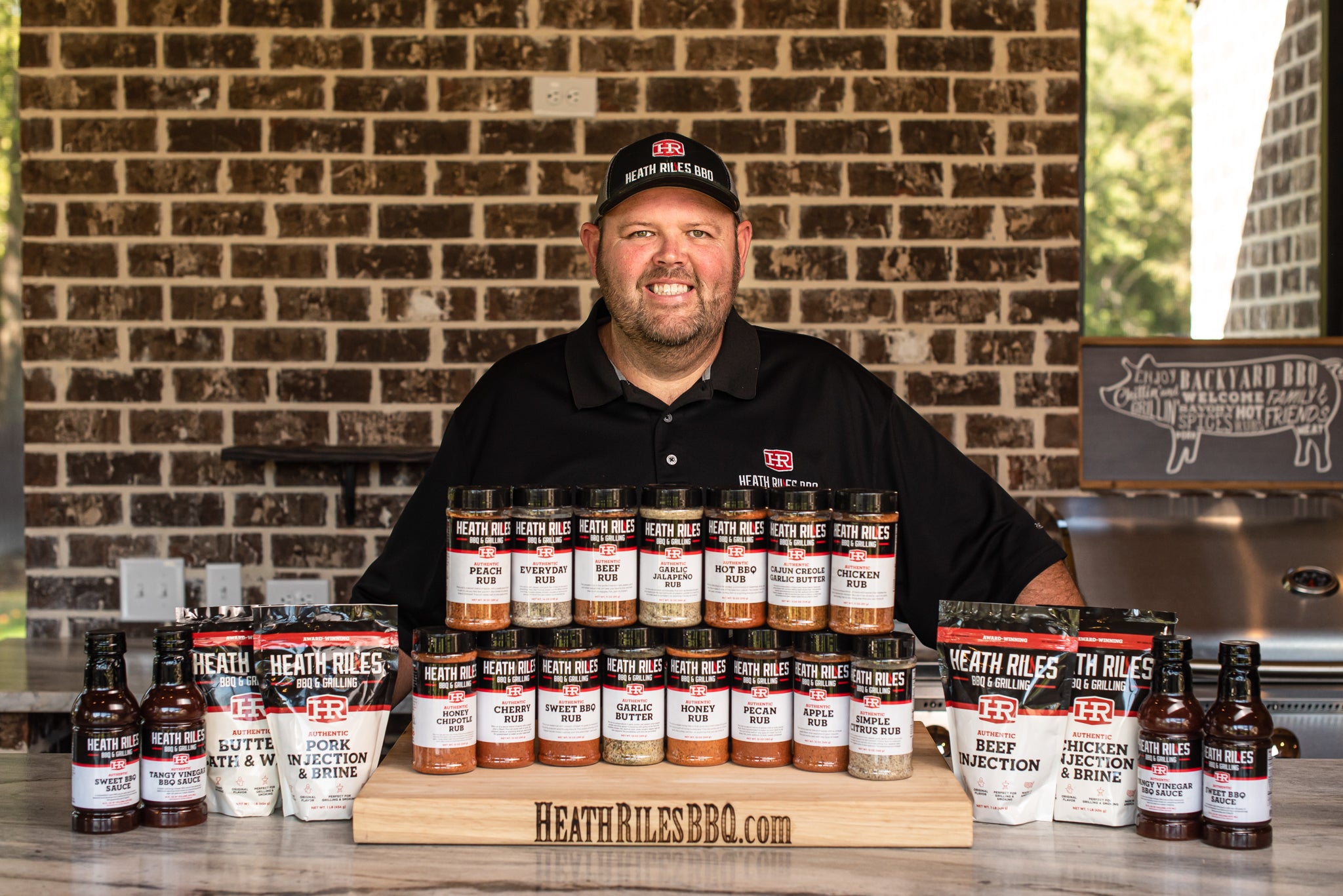 Heath Riles BBQ: Award Winning Rubs & Sauces - Shop Today!