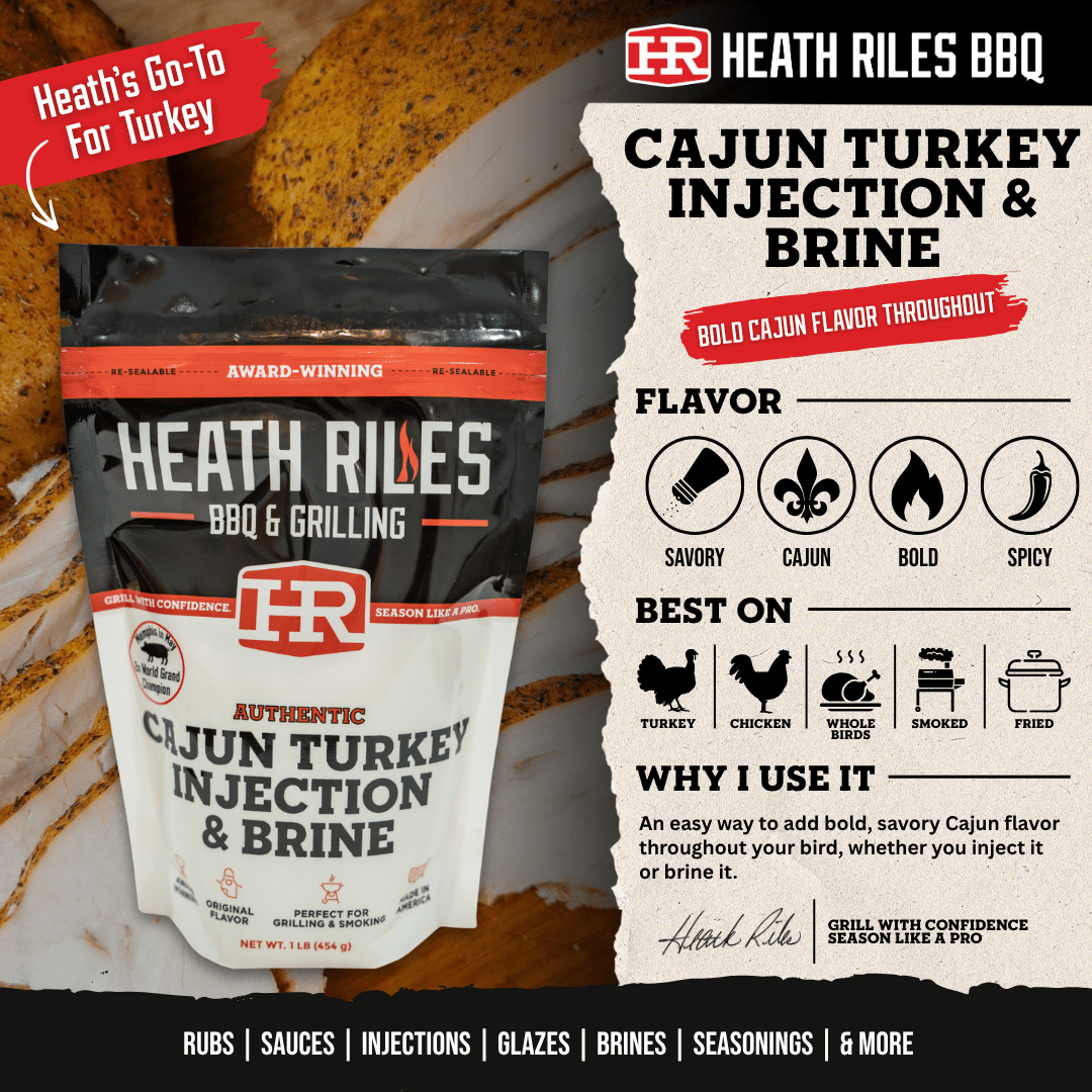 Cajun Turkey Injection & Brine Marinades & Injections Heath Riles BBQ 