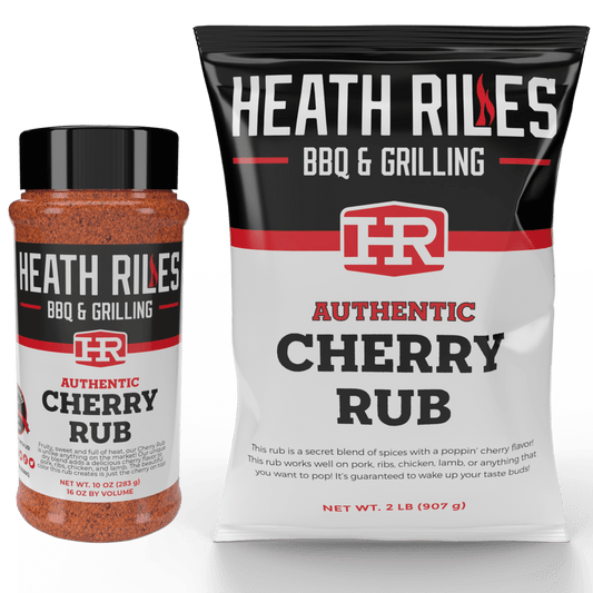 Cherry Rub Shaker & 2 lb. Refill Bag Combo