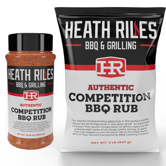 Competition BBQ Rub Shaker & 2 lb. Refill Bag Combo