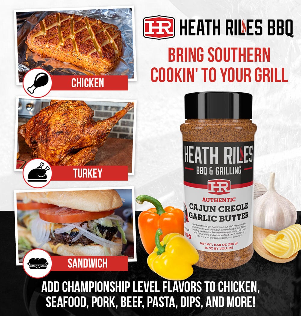 Cajun Creole Garlic Butter Rub Shaker