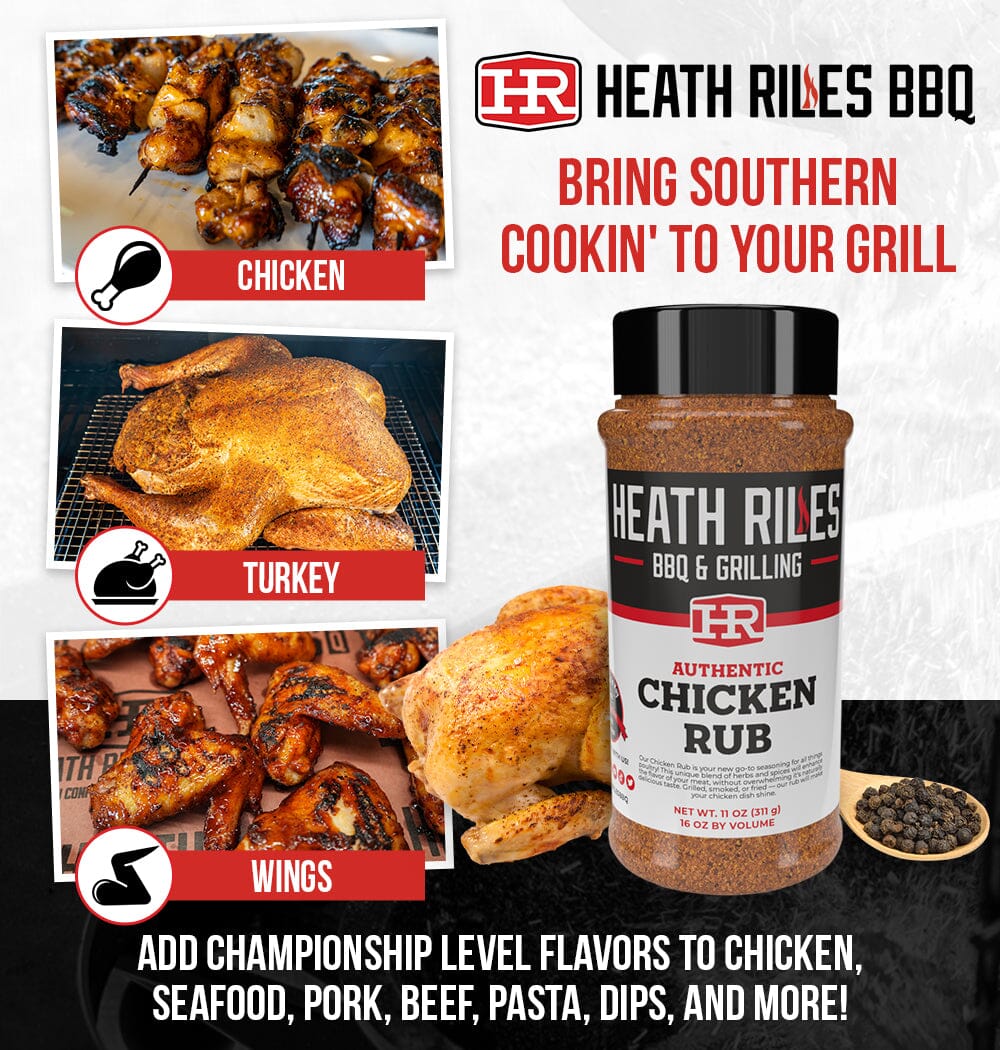 Chicken Rub Shaker & 2 lb. Refill Bag Combo