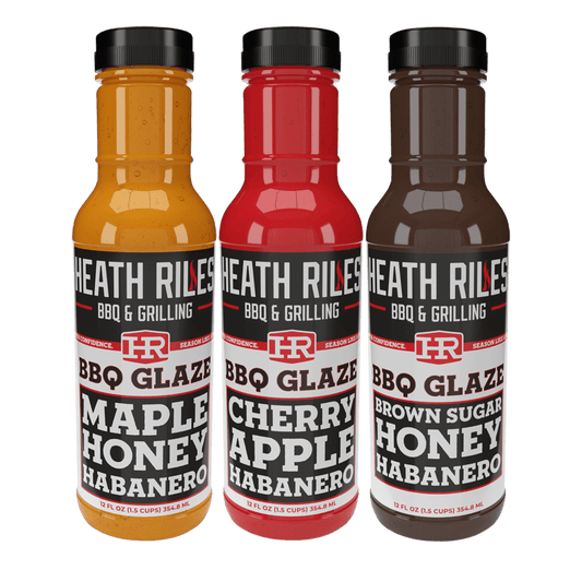 Heath Riles BBQ Glaze 3 Pack