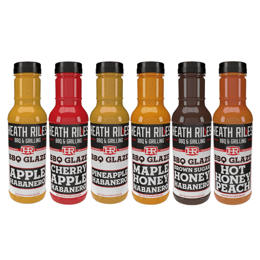 Heath Riles BBQ Glazes - 6 pack