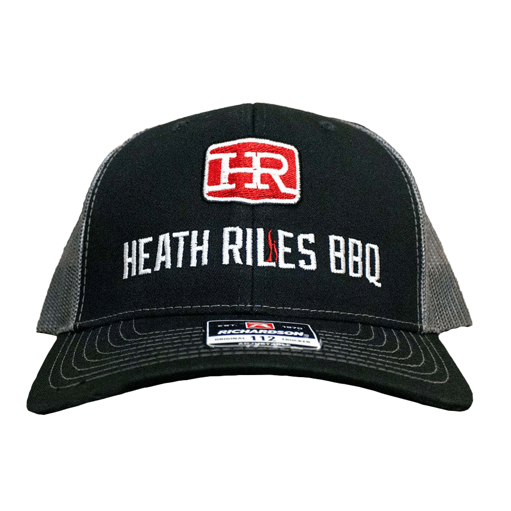 Heath Riles BBQ Trucker Hat, One Size - Front