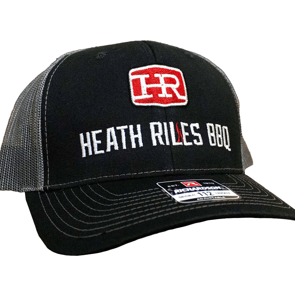 Heath Riles BBQ Trucker Hat, One Size - Left Angle