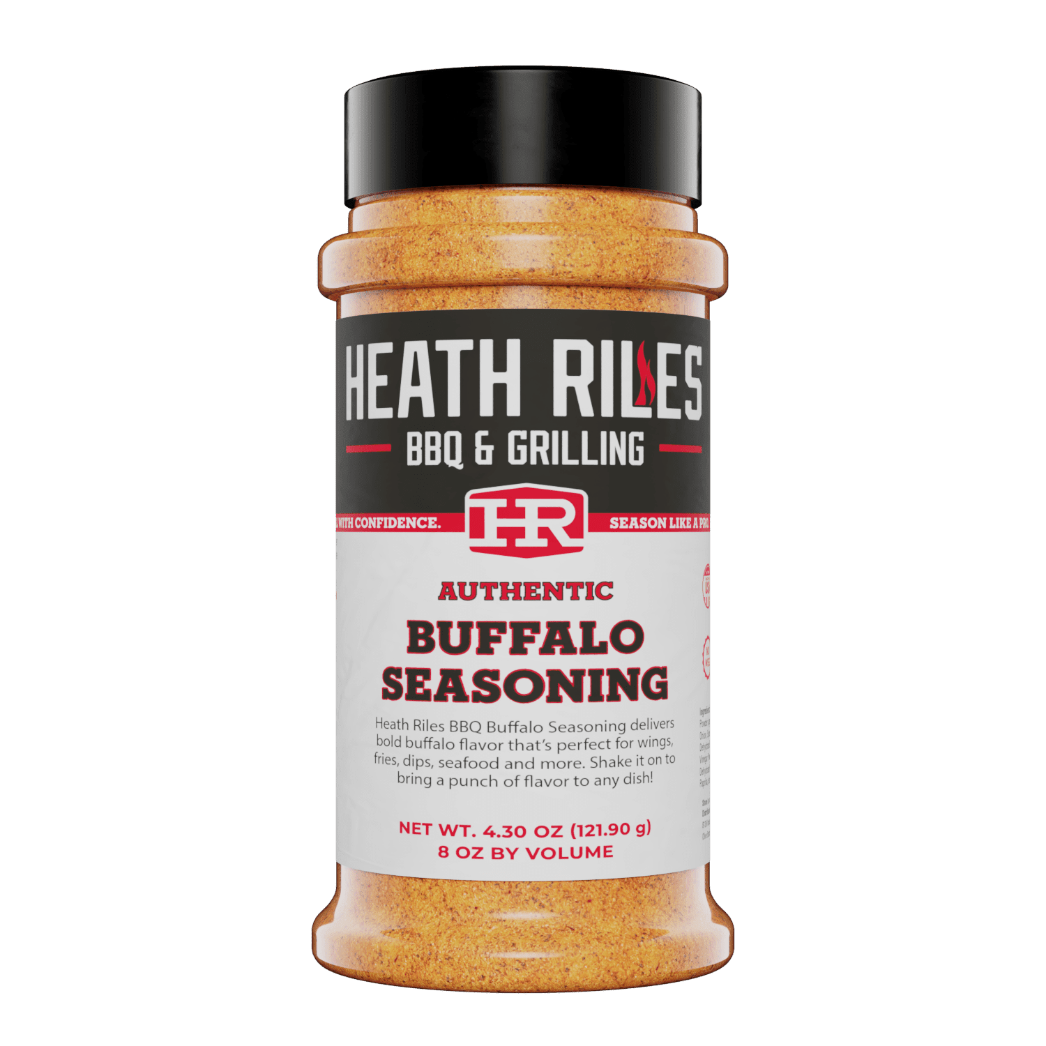 Heath Riles BBQ Buffalo Seasoning, 4.3 oz. | Heath Riles BBQ