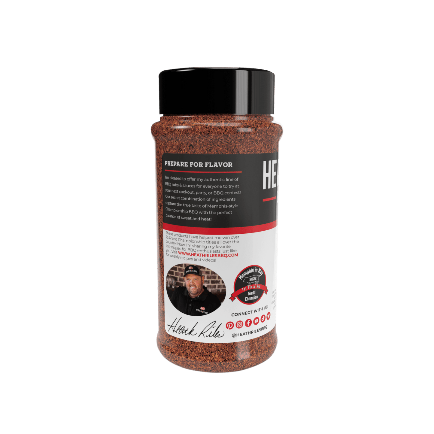 Heath Riles BBQ Beef Rub Seasoning, Champion Pitmaster Recipe