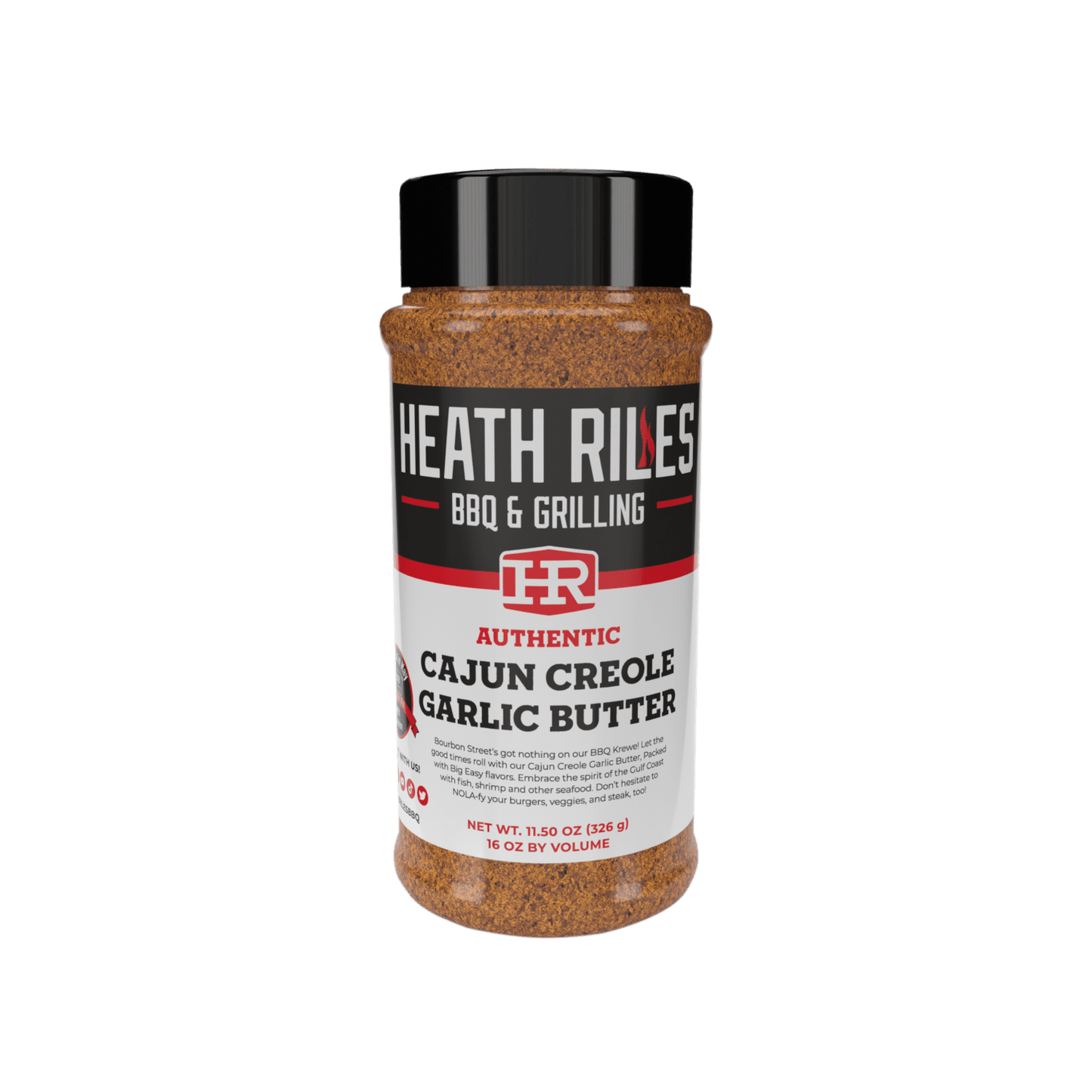 Cajun Creole Garlic Butter Rub Shaker