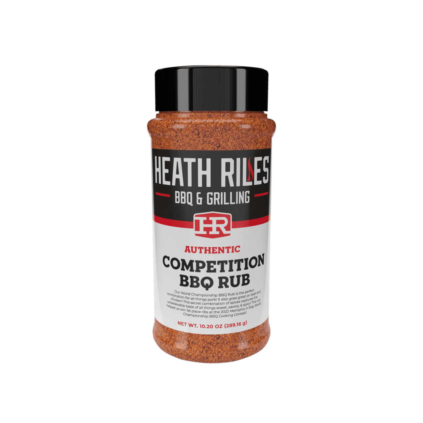 Competition BBQ Rub 10.2 oz BBQ Rubs Seasonings Heath Riles BBQ