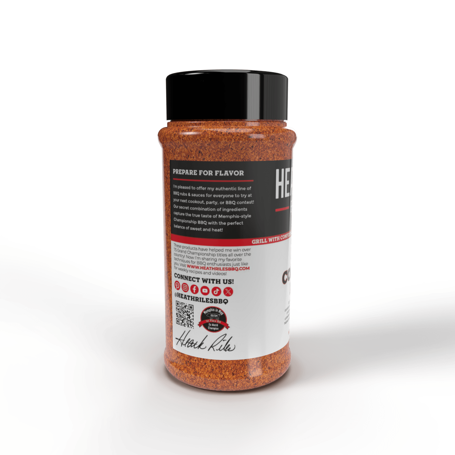 Competition BBQ Rub Shaker