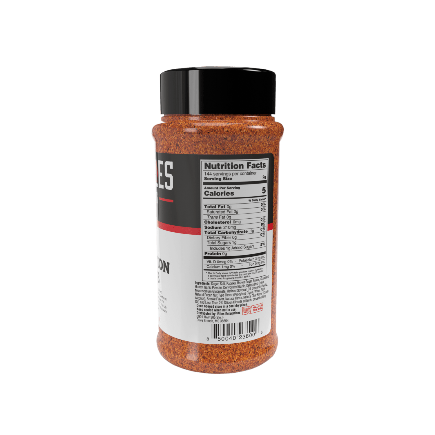 Competition BBQ Rub Shaker